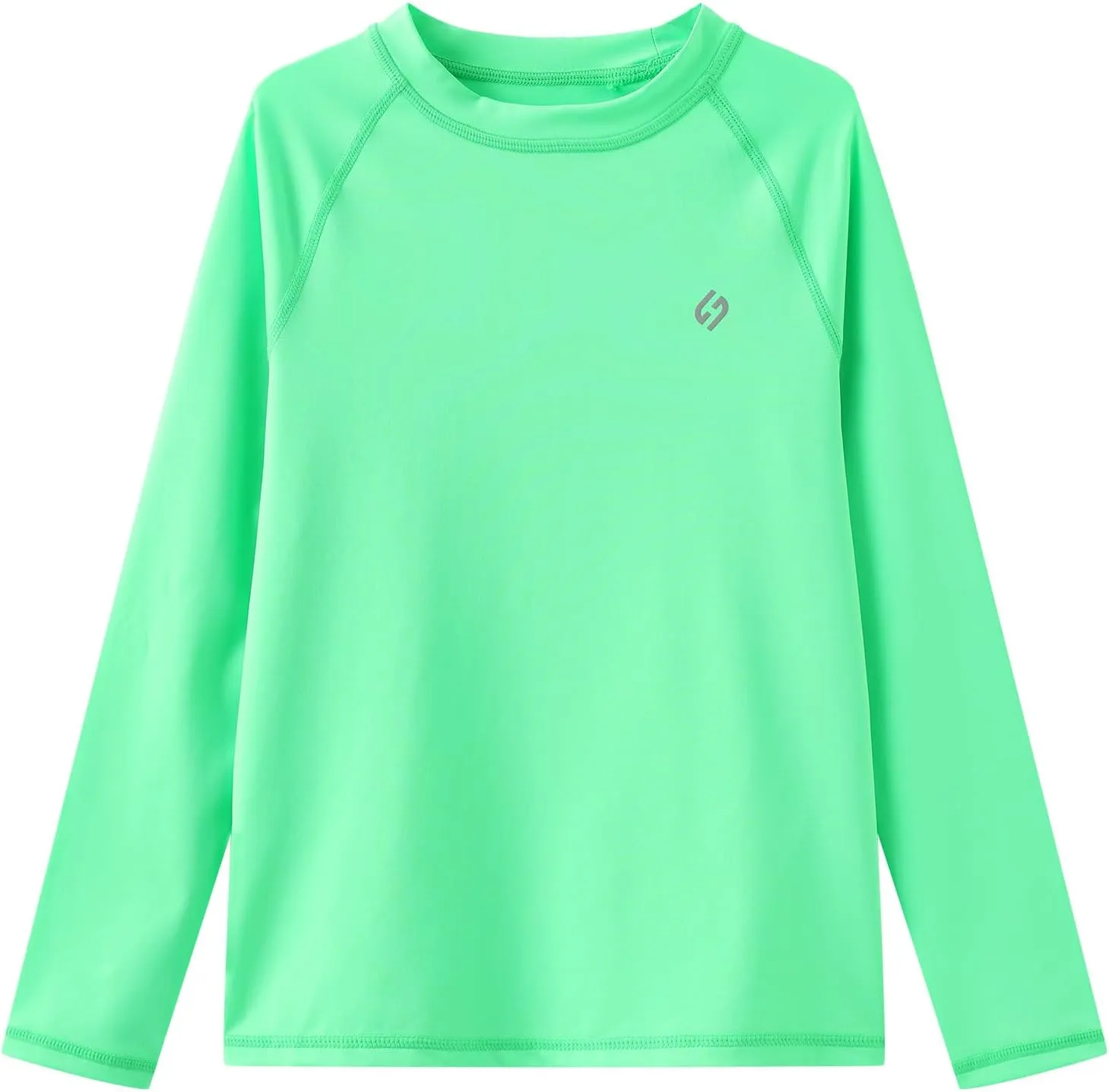 HODOSPORTS Boys UPF 50  Rash Guard Swim Shirts Long Sleeve Quick Dry UV Protection Sun T-Shirts