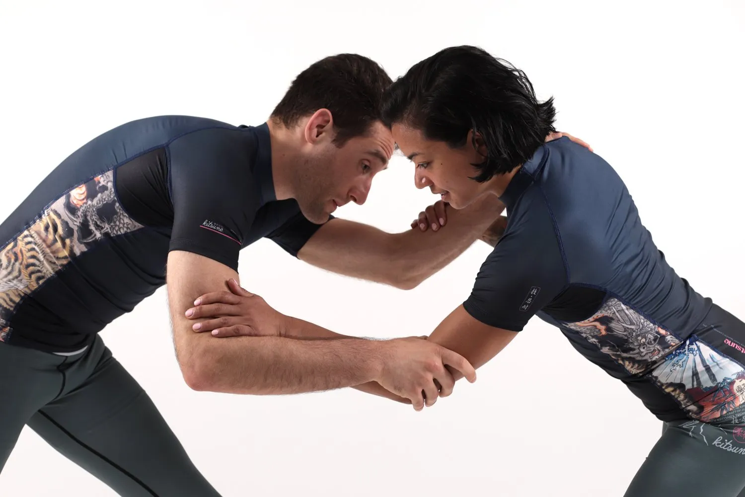 Kitsune "Hydro" Short-Sleeve Men's Rash Guard