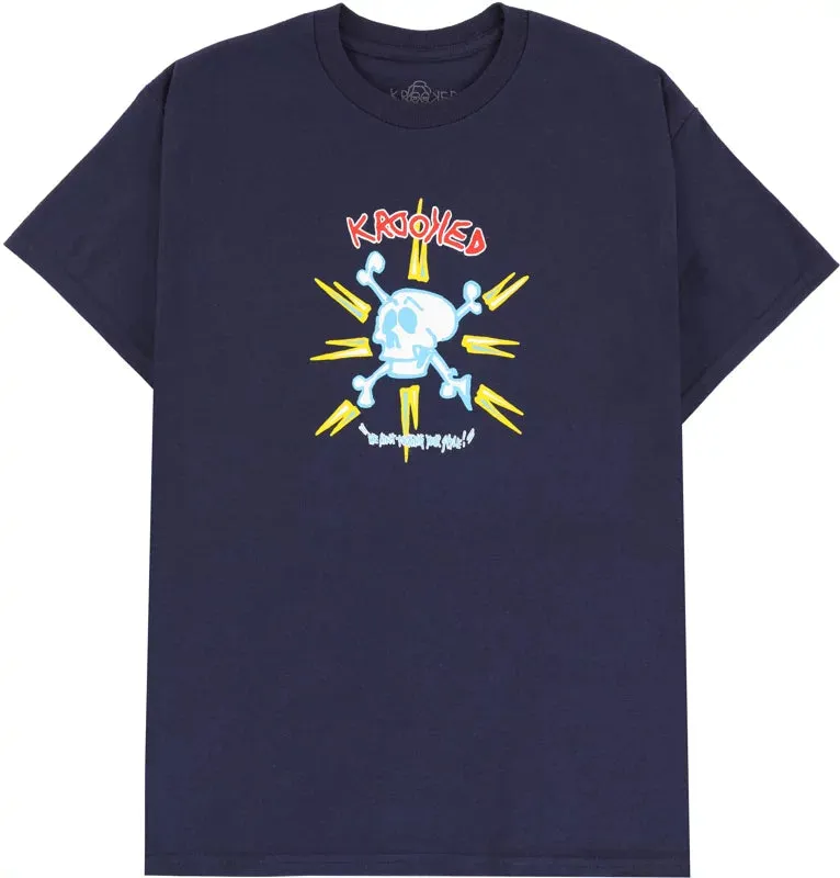Krooked Style Tee - Navy / Multi