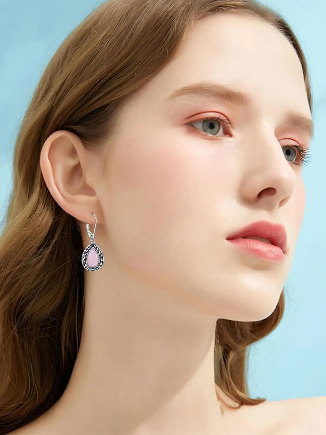 KZX Sterling Silver Dangle Drop Earrings for Women Summer Theme Earrings Hypoallergenic Jewelry Gift for Mom Wife Girlfriends