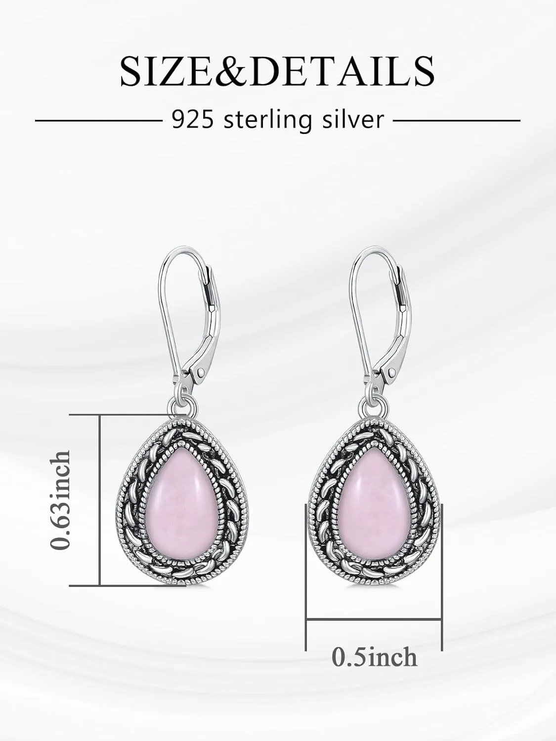 KZX Sterling Silver Dangle Drop Earrings for Women Summer Theme Earrings Hypoallergenic Jewelry Gift for Mom Wife Girlfriends