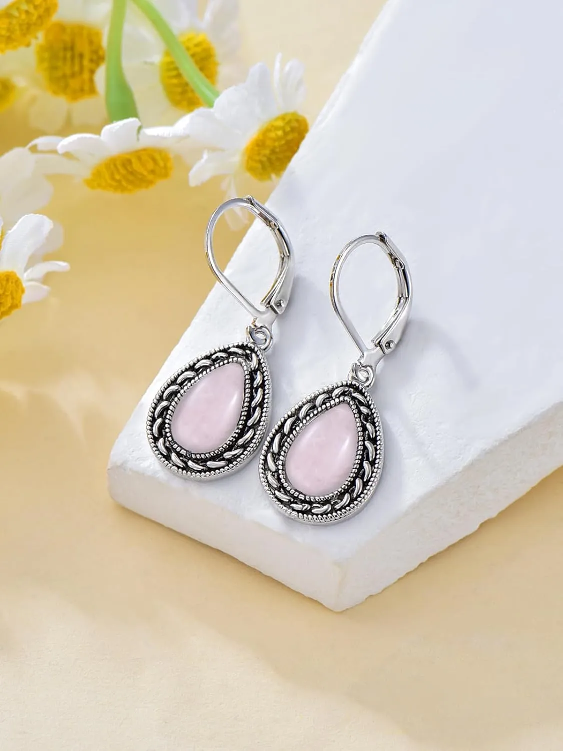 KZX Sterling Silver Dangle Drop Earrings for Women Summer Theme Earrings Hypoallergenic Jewelry Gift for Mom Wife Girlfriends
