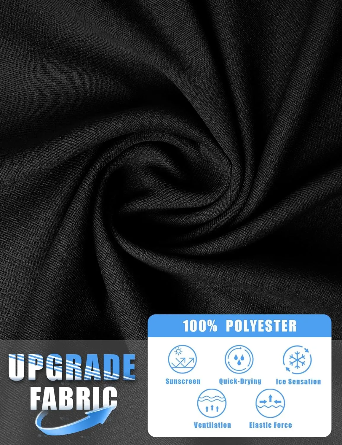 Men Athletic Hoodies Long Sleeve Fishing Shirts UPF 50  Sun Protection Dry Fit Wicking Hooded Running Shirts