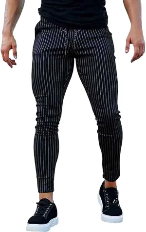 Men Cargo Jogger Lightweight Tapered Hiking Pants Sport Running Sweatpants for Training Elastic Waist Drawstring Jeans
