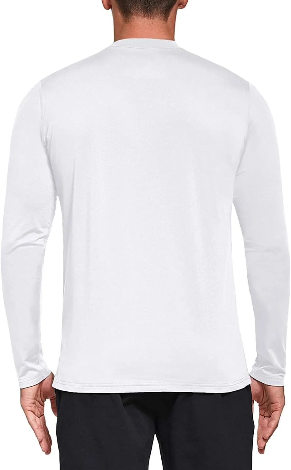 Men's 1, 3 or 5 Pack Performance Long Sleeve T-Shirts, UPF 50  Sun Protection Shirts, Athletic Gym Workout Shirts for Running