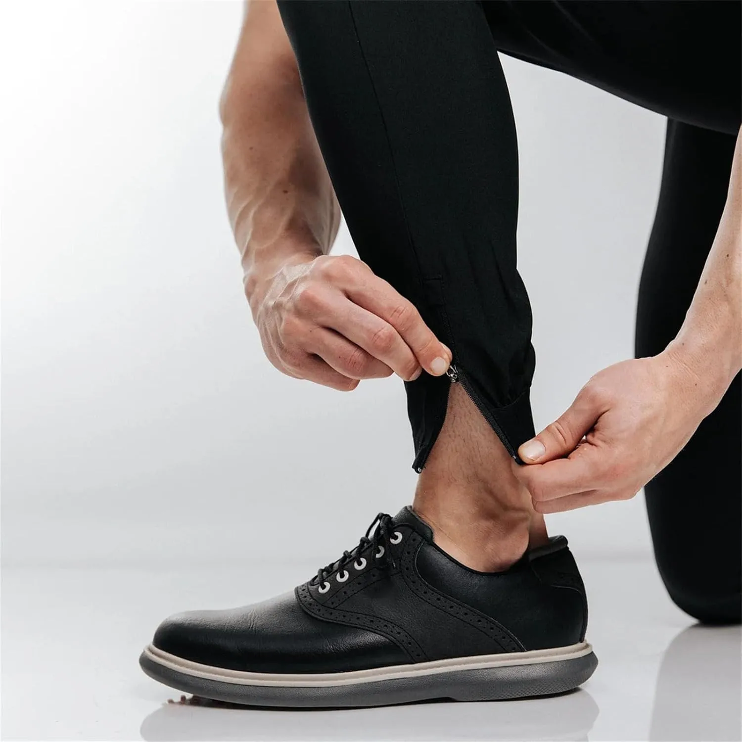 Mens Chinos Dress Pants Slim Fit Stretch Flat Front Golf Pants Casual Travel Pants Skinny Stretch Casual Pants