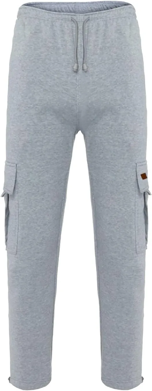 Men's Fashion Casual Cargo Pants Athletic Pants Joggers Outdoor Hiking Work Pants with Multi Pockets Sweatpants