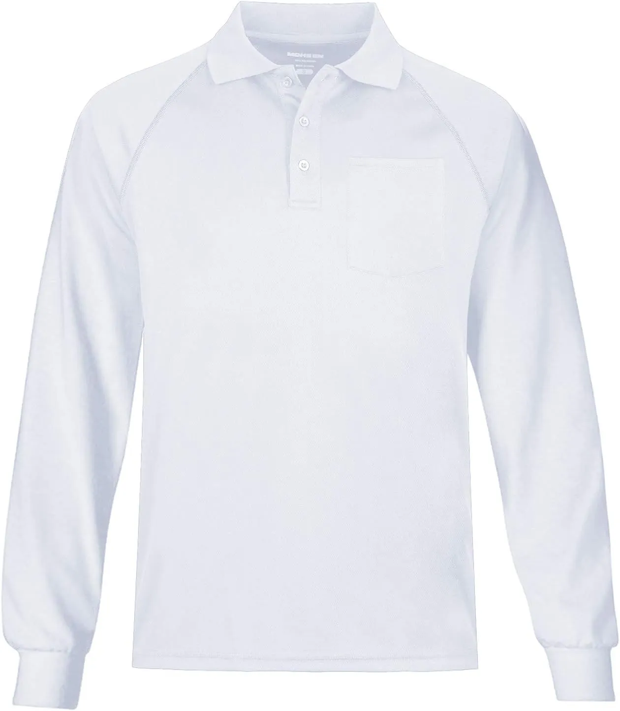 Men's Golf Polo Shirts M-6XL, Cotton Blend Moisture Wicking Performance Casual Collared Shirts
