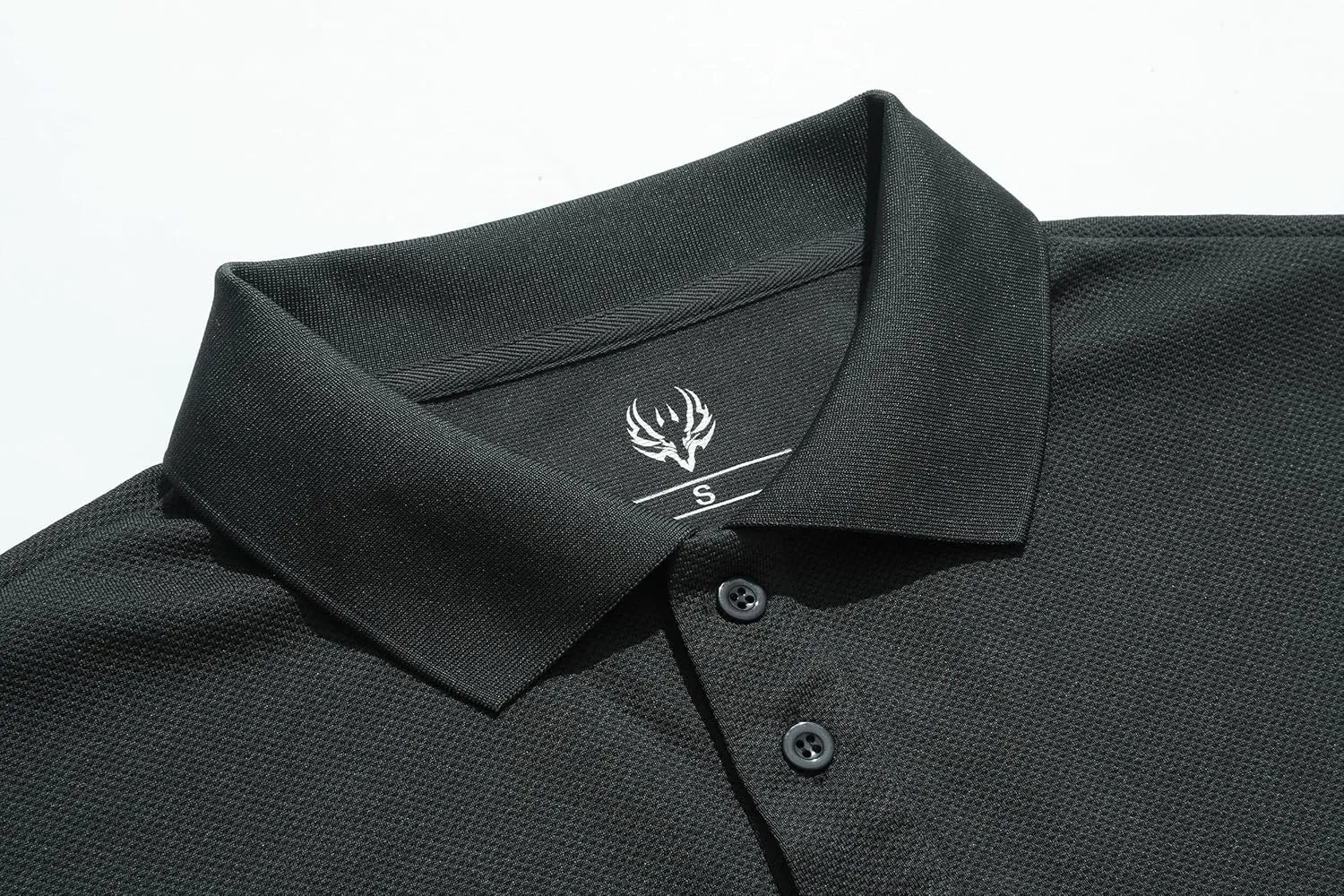 Men's Long Sleeve Polo Shirt Quick Dry Performance Tactical Shirts Daily Casual Stylish Collared Shirts for Men