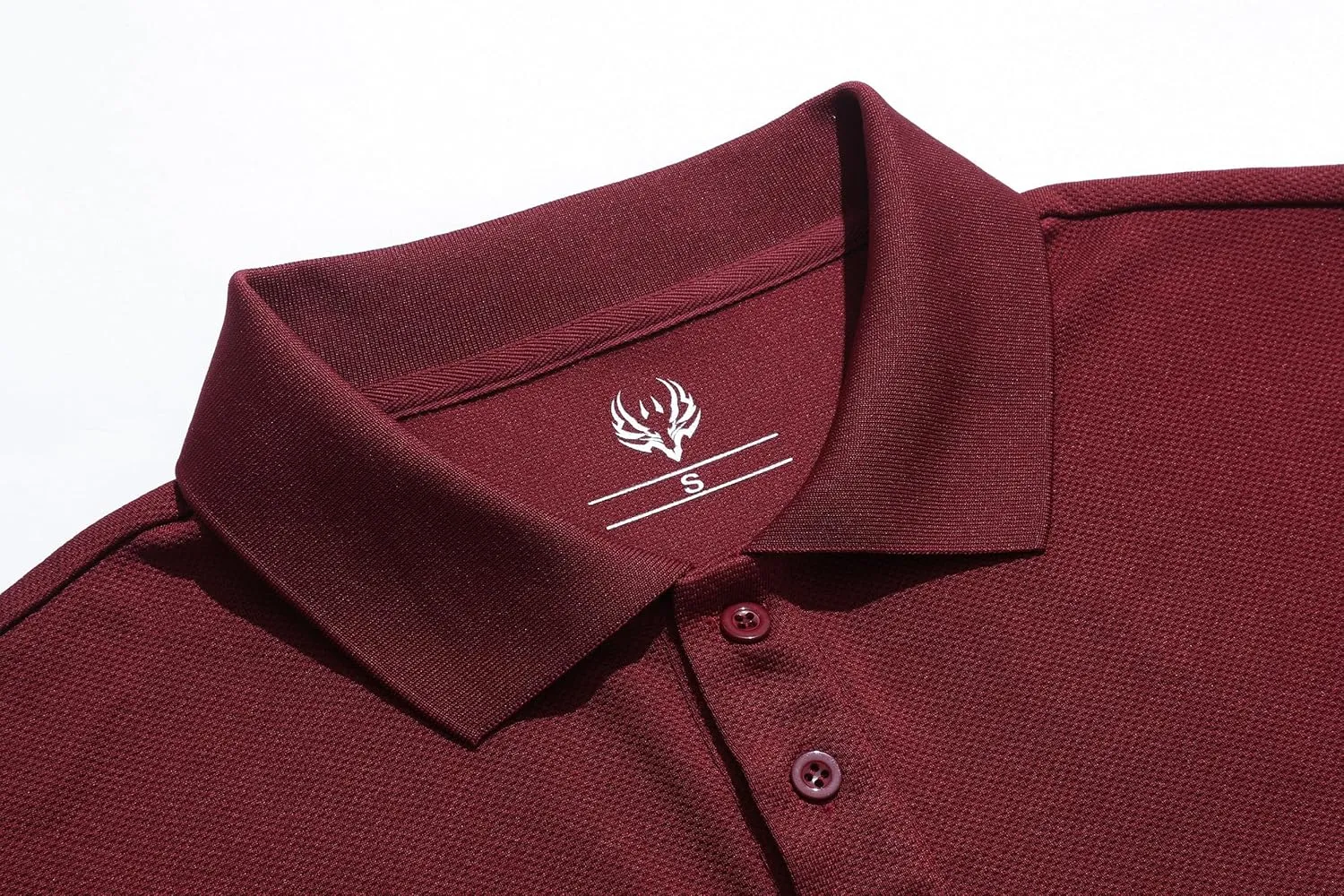 Men's Long Sleeve Polo Shirt Quick Dry Performance Tactical Shirts Daily Casual Stylish Collared Shirts for Men