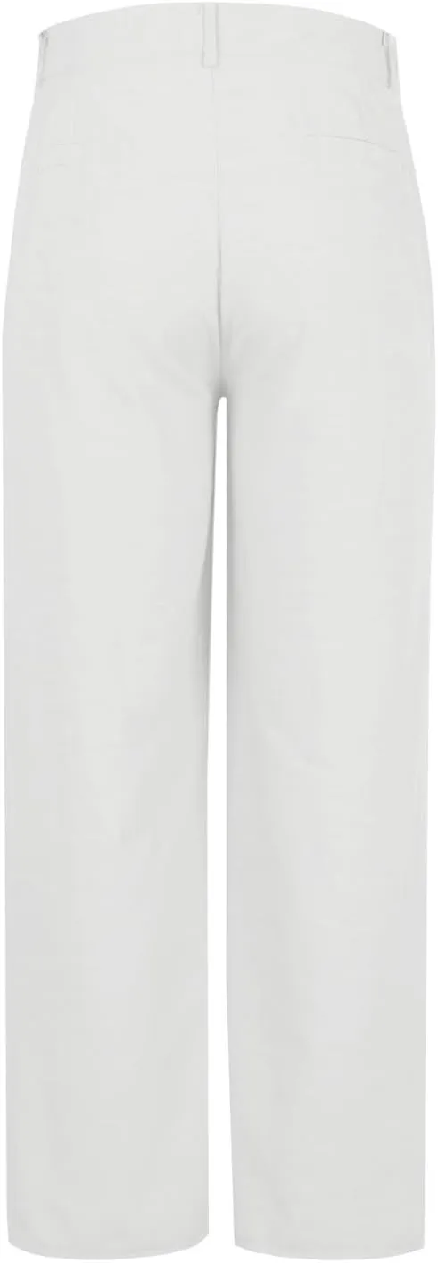 Men's Pleated Casual Pants Loose Fit with Elastic Waist Comfortable Dress Pants for Daily Wear Work Office Leisure
