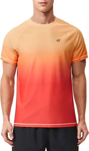 Men's Rash Guard Swim Shirts Summer UPF 50  UV Sun Protection Quick Dry Beach Fishing Water Shirts T Shirts for Men