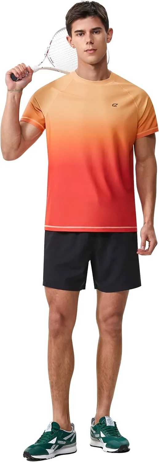 Men's Rash Guard Swim Shirts Summer UPF 50  UV Sun Protection Quick Dry Beach Fishing Water Shirts T Shirts for Men
