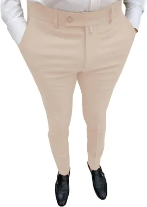 Mens Slim Fit & Classic Fit Pants for Men Classic Fit Stretch Chino Pant Formal Dress Pants