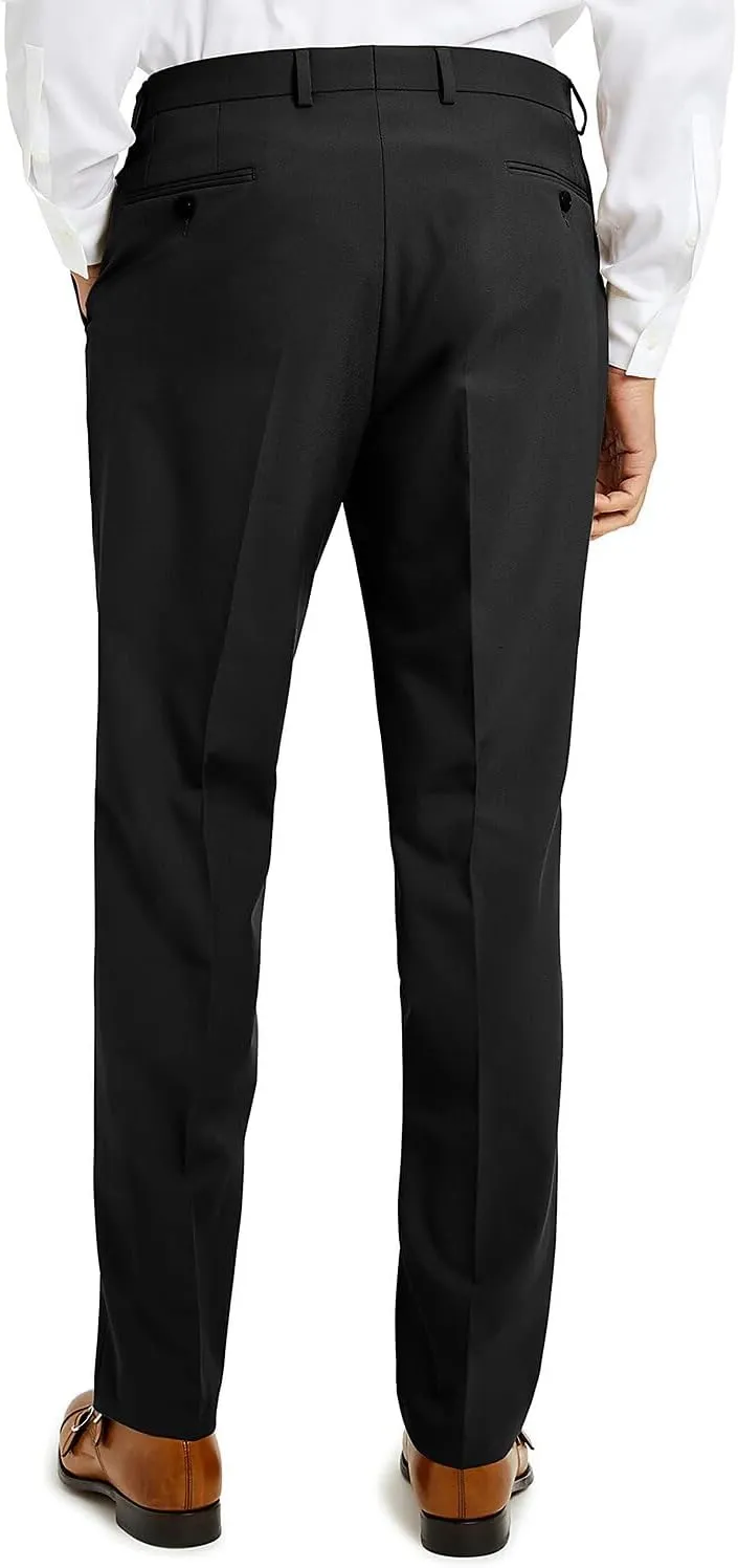 Mens Slim Fit & Classic Fit Pants for Men Classic Fit Stretch Chino Pant Formal Dress Pants