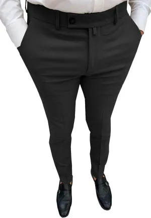 Mens Slim Fit & Classic Fit Pants for Men Classic Fit Stretch Chino Pant Formal Dress Pants