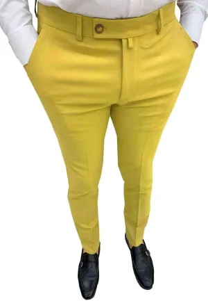Mens Slim Fit & Classic Fit Pants for Men Classic Fit Stretch Chino Pant Formal Dress Pants