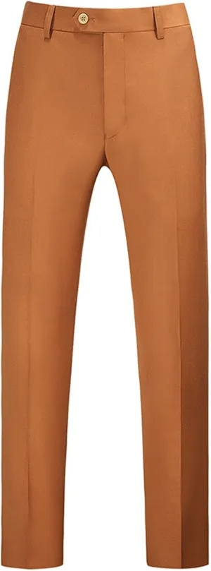 Mens Slim Fit Golf Pants Stretch Flat Front Straight Leg Chinos Dress Pant Big and Tall Casual Wrinkle Free Suit Pant