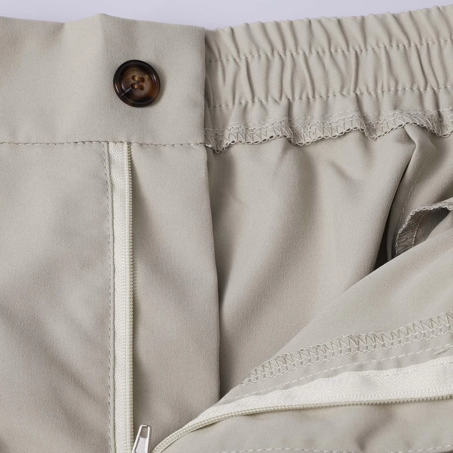 Mens Tapered Pants Casual Linen Pants Elastic Waist Slim Fit Beach Yoga Business Lightweight Cotton Trousers with Pockets