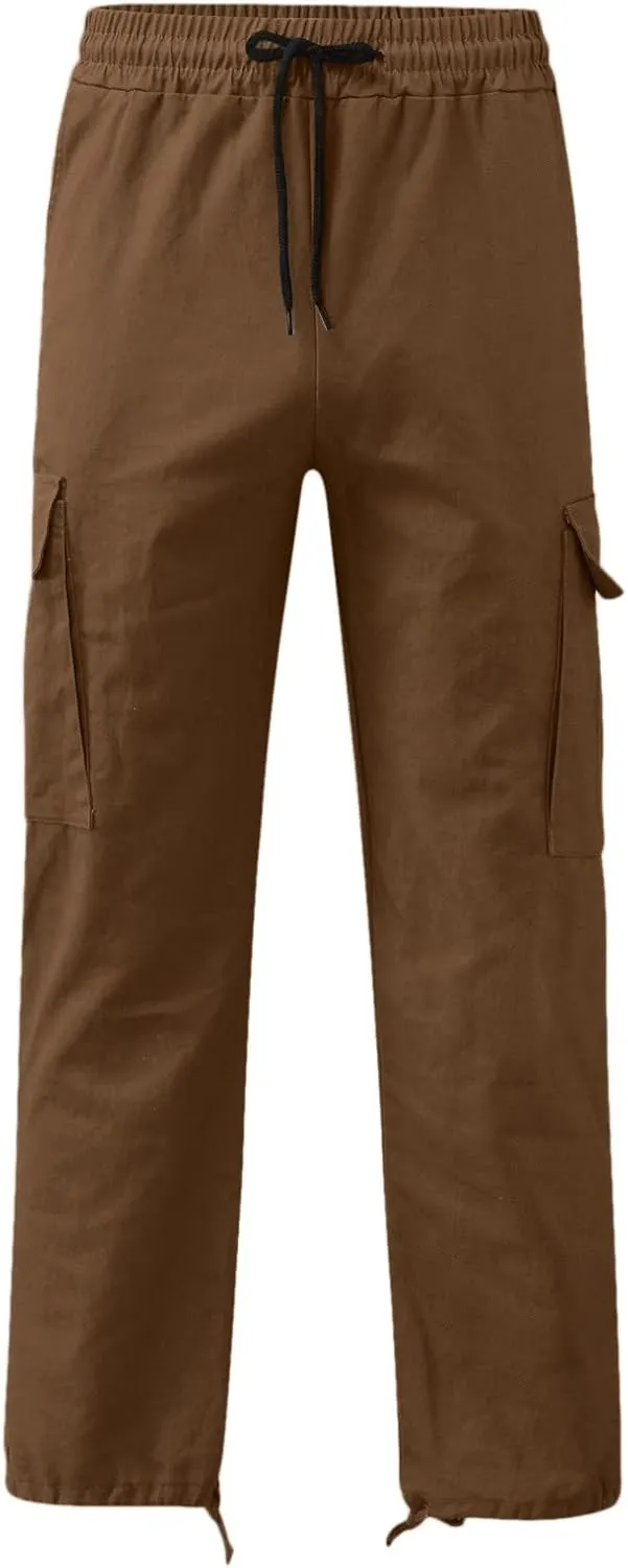 Mens Work Pants Regular fit with Multi Pocket Quick Dry Summer Sport Pants for Men Daily and Cargo wear