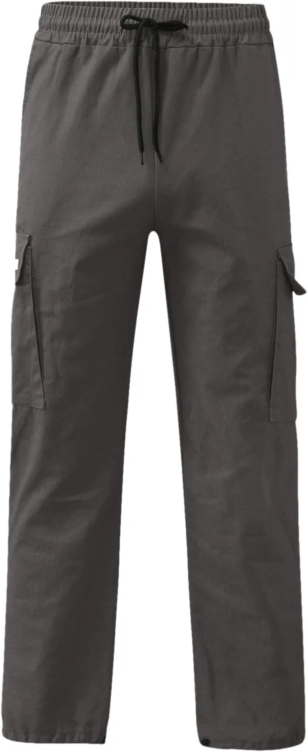 Mens Work Pants Regular fit with Multi Pocket Quick Dry Summer Sport Pants for Men Daily and Cargo wear