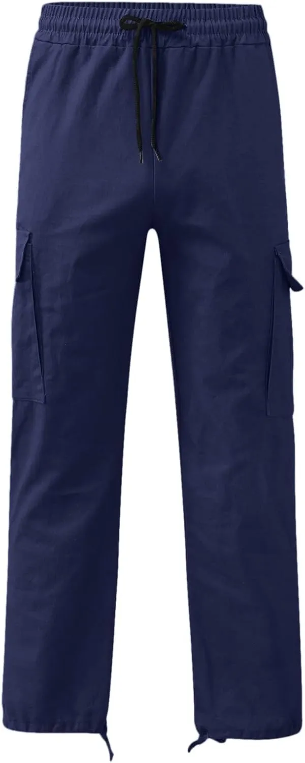 Mens Work Pants Regular fit with Multi Pocket Quick Dry Summer Sport Pants for Men Daily and Cargo wear