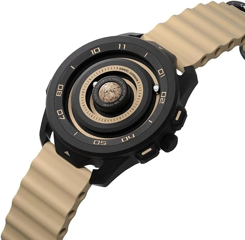Men's Wrist Watches Unique Swiss Quartz Wrist Watch Business Casual Fashion Wristwatch Waterproof Silicone Strap Watch
