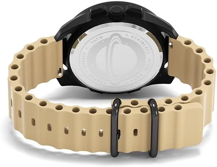 Men's Wrist Watches Unique Swiss Quartz Wrist Watch Business Casual Fashion Wristwatch Waterproof Silicone Strap Watch