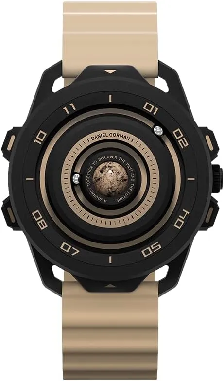 Men's Wrist Watches Unique Swiss Quartz Wrist Watch Business Casual Fashion Wristwatch Waterproof Silicone Strap Watch