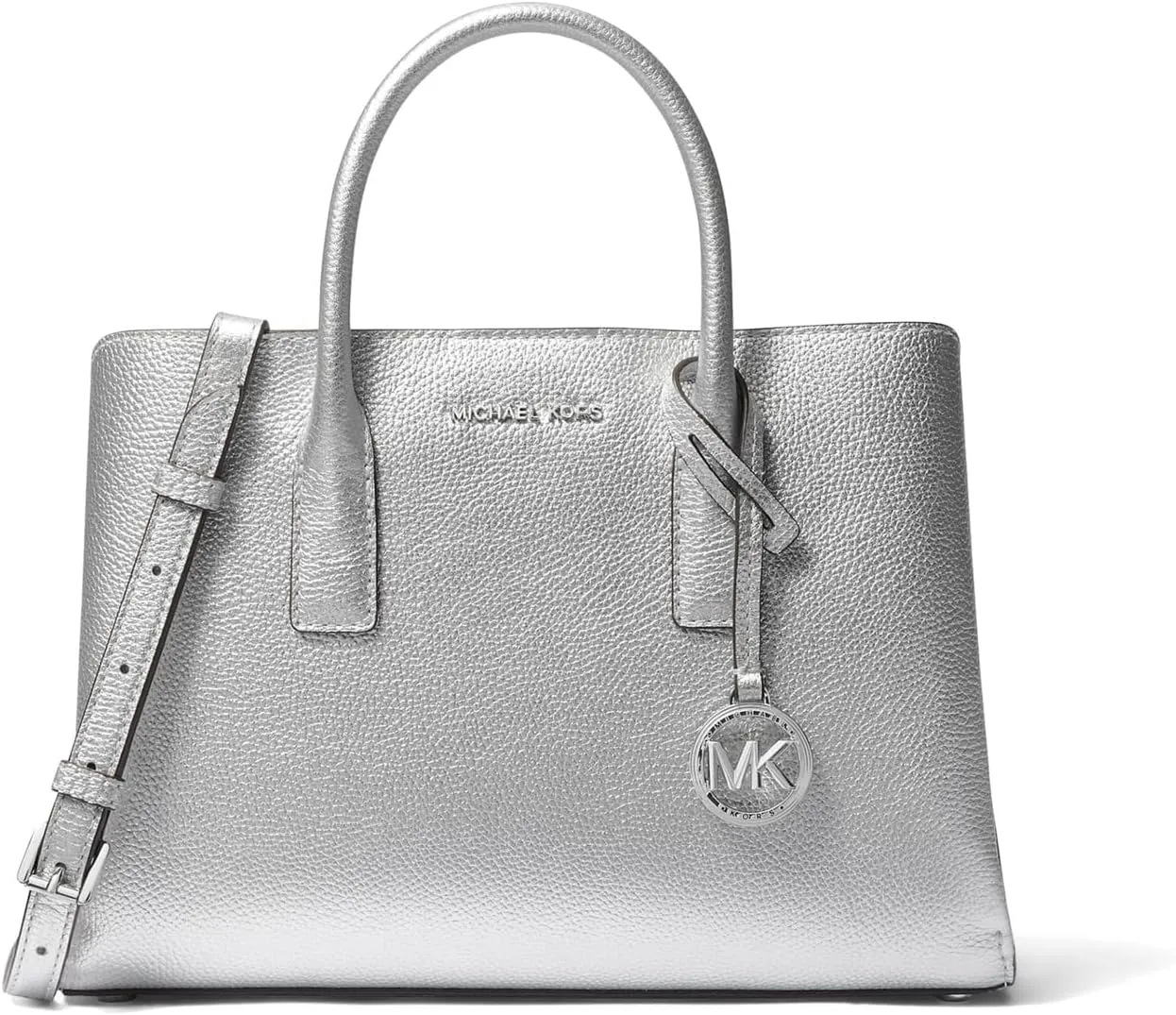 Michael Kors Ruthie Small Satchel, Silver