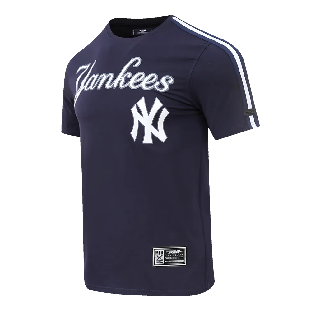 MLB NEW YORK YANKEES LOGO PRO TEAM MEN'S TAPING TOP (MIDNIGHT NAVY)