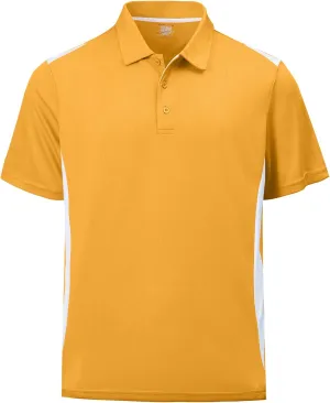 MOHEEN Men's Moisture-Wicking Golf Polo Shirts - Sun Protection Dry Fit M-7XL