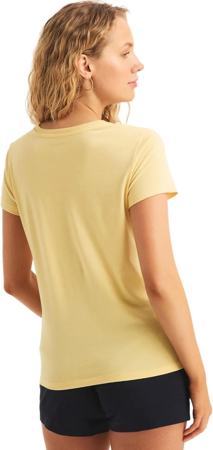 Nautica Women's Classic Fit Crew-Neck J-Class T-Shirt