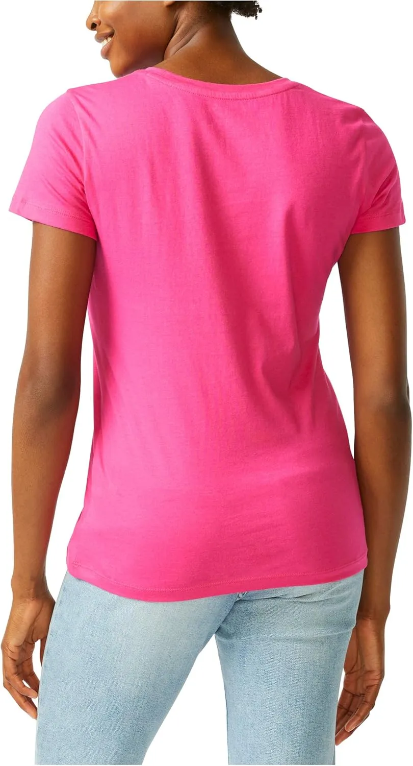 Nautica Women's Classic Fit Crew-Neck J-Class T-Shirt