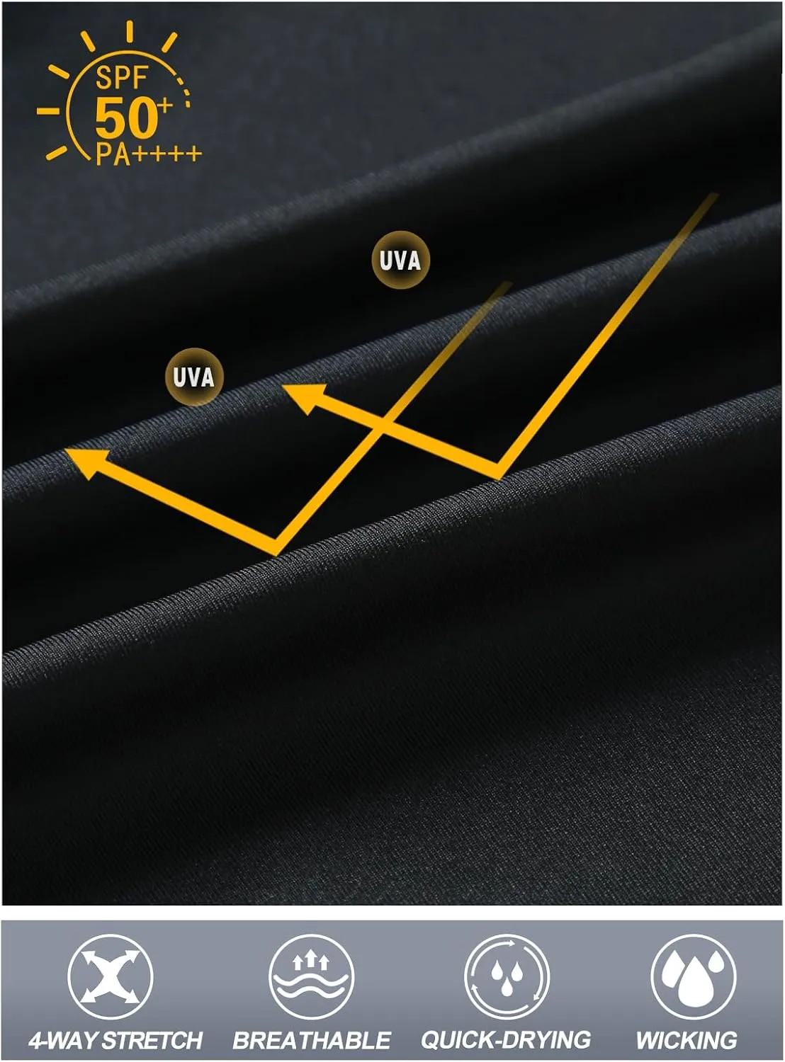 NORTHYARD Mens Long Sleeve Quick Dry Shirts Workout Gym Athletic Running Sun Shirts Tops