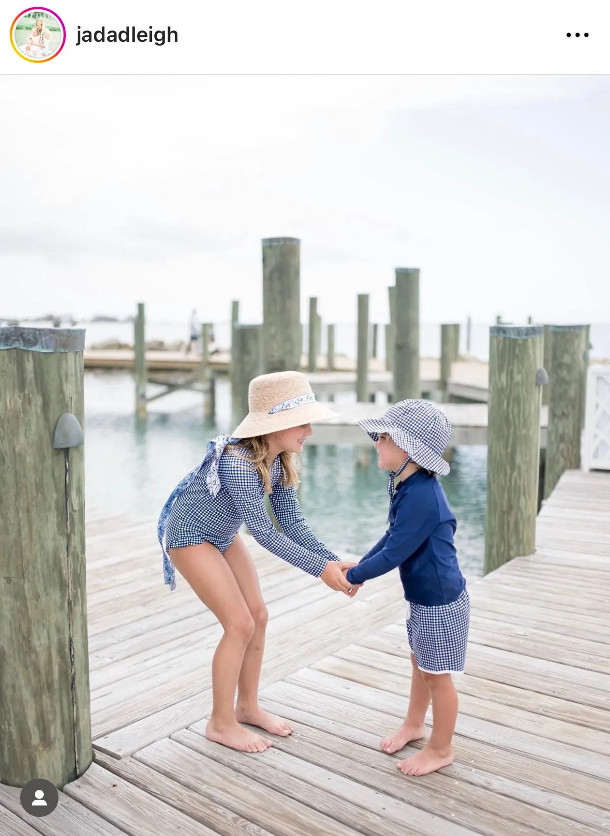 Palmetto Little Girl’s Hat - Long & Thin French Blue Grosgrain Ribbon
