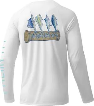 Palmyth Fishing Shirts for Men Long Sleeve UPF 50  Sun Protection UV T Shirt Tee