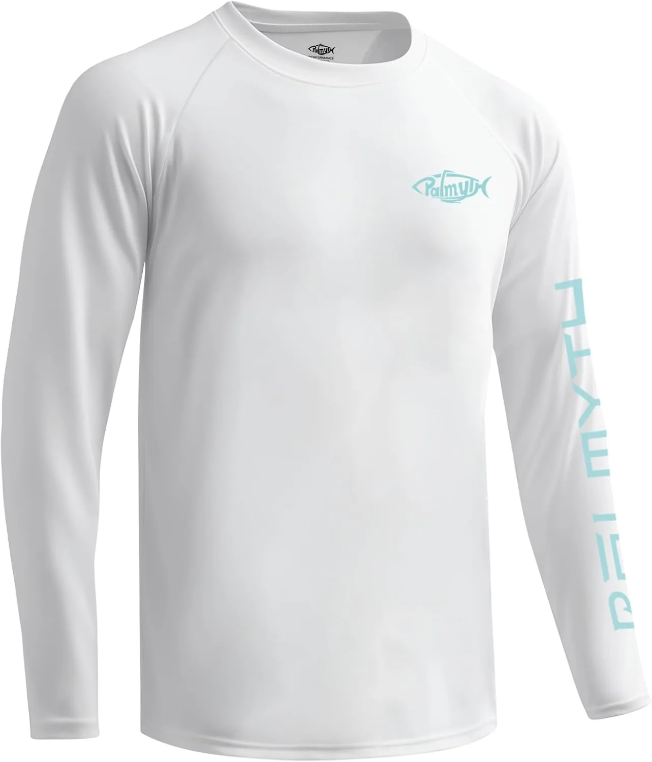 Palmyth Fishing Shirts for Men Long Sleeve UPF 50  Sun Protection UV T Shirt Tee