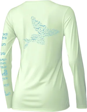 Palmyth Womens UPF 50  Fishing Shirts Sun Protection Long Sleeve T-Shirt