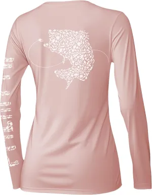Palmyth Womens UPF 50  Fishing Shirts Sun Protection Long Sleeve T-Shirt