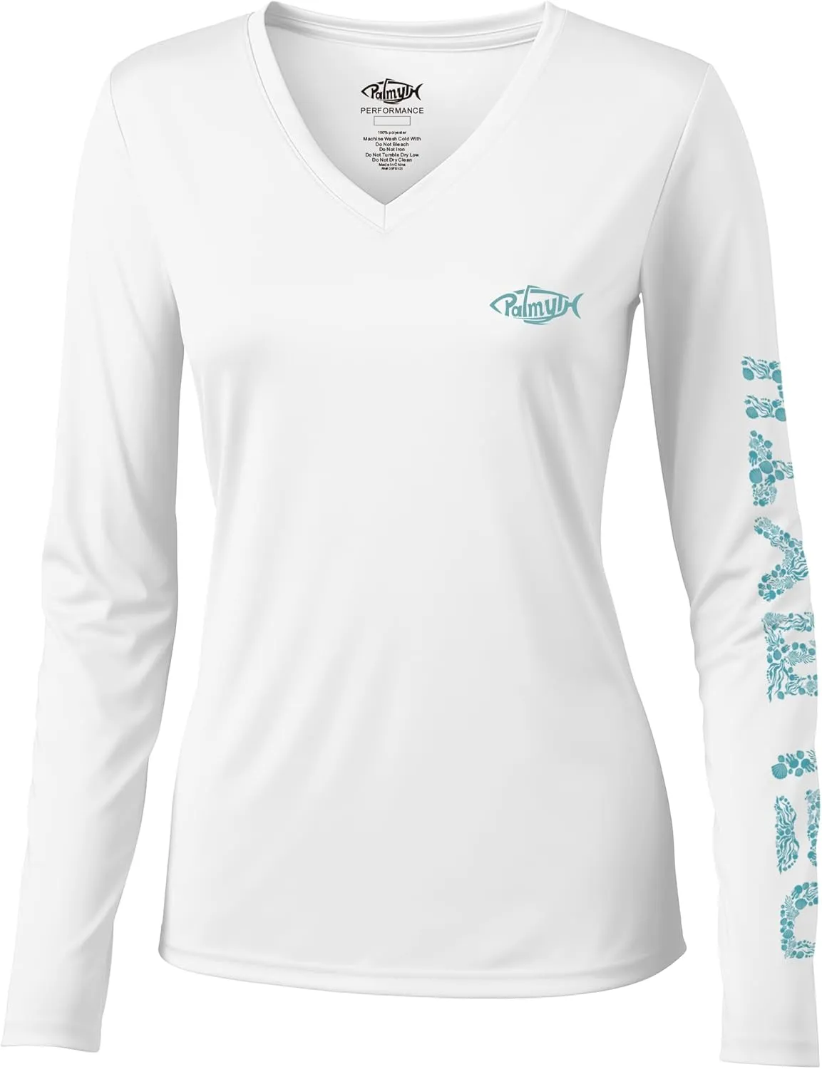 Palmyth Womens UPF 50  Fishing Shirts Sun Protection Long Sleeve T-Shirt