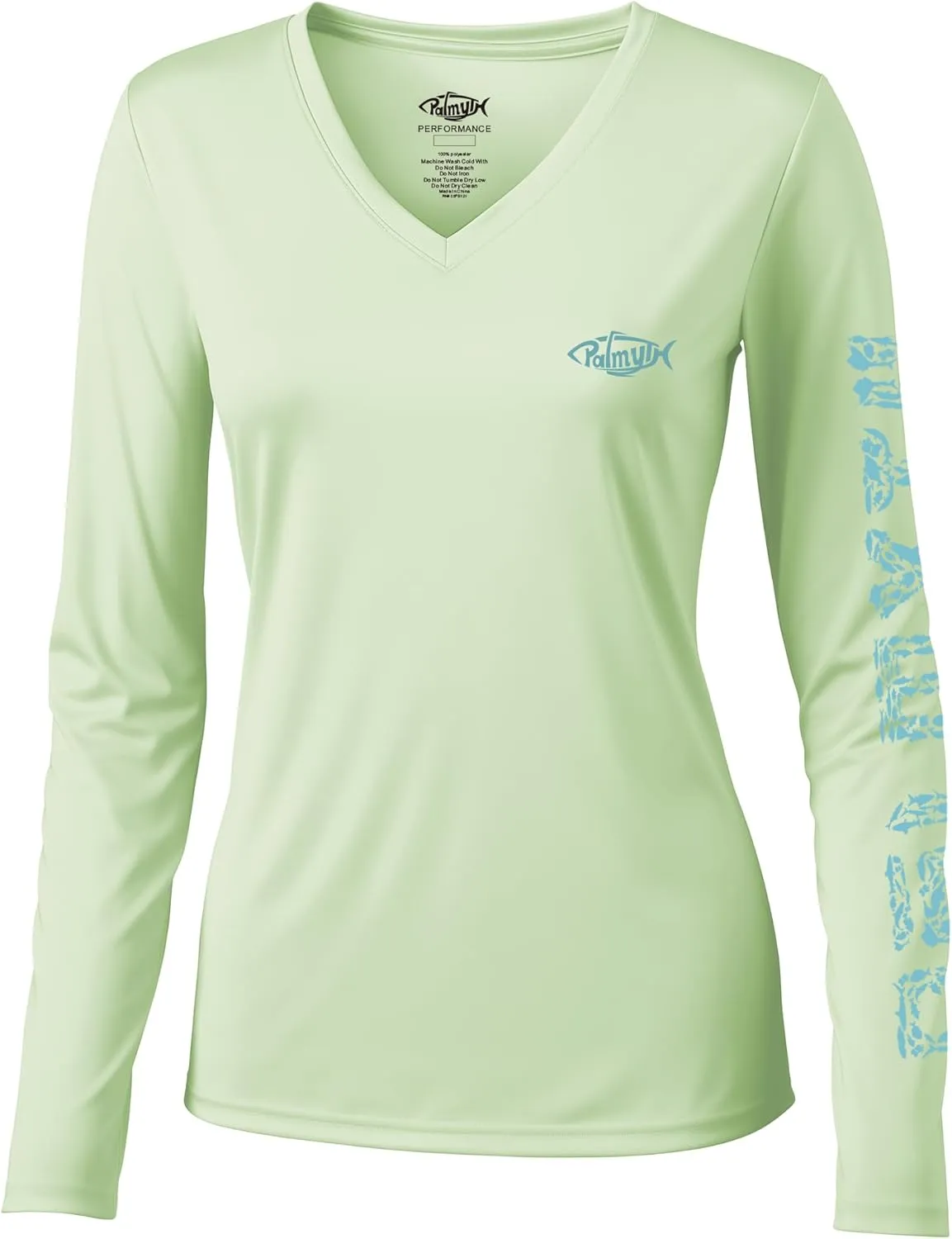 Palmyth Womens UPF 50  Fishing Shirts Sun Protection Long Sleeve T-Shirt