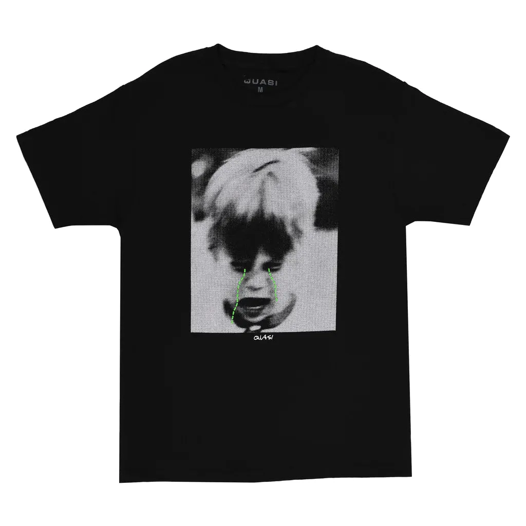 Quasi Crybaby Tee - Black
