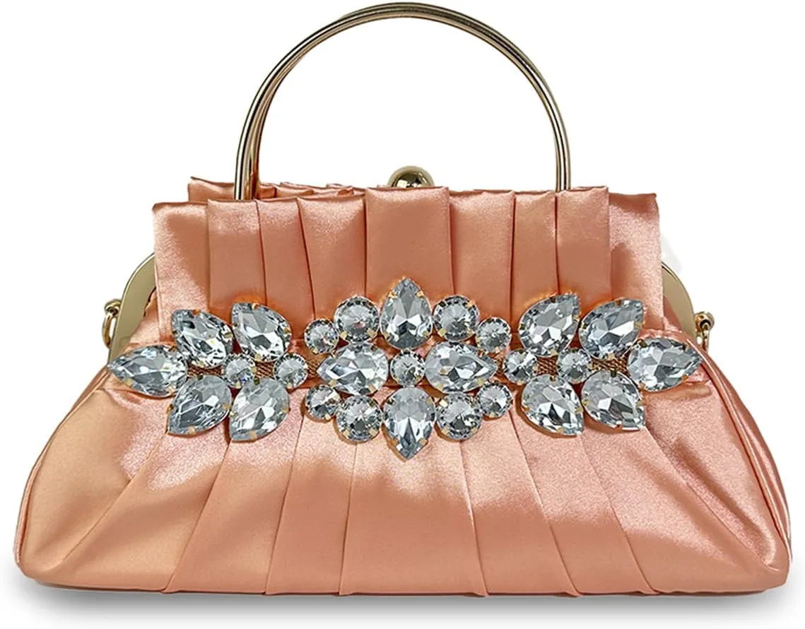 Rhinestone Purse Women's Evening Bag Evening Clutch Handbag Phone Bag for Christmas Party Wedding Day Night