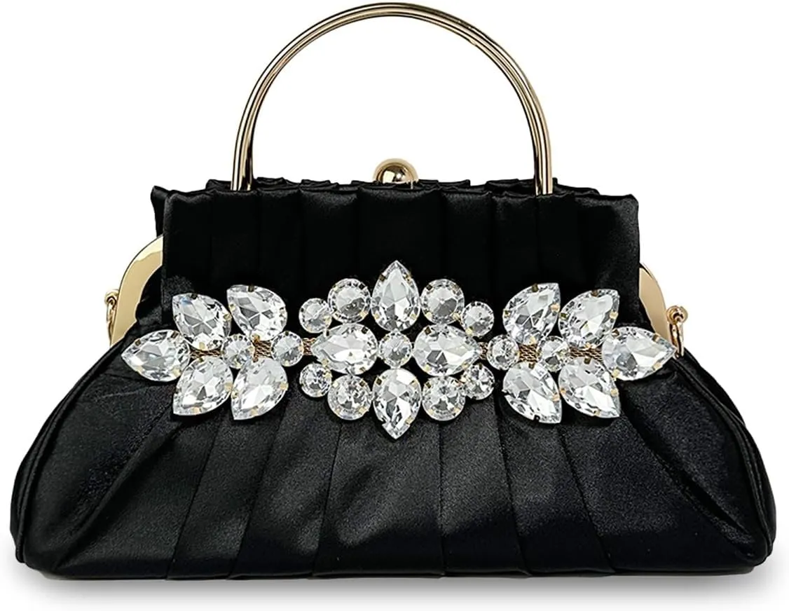 Rhinestone Purse Women's Evening Bag Evening Clutch Handbag Phone Bag for Christmas Party Wedding Day Night
