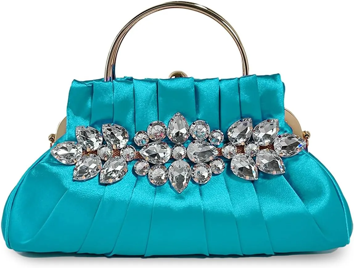 Rhinestone Purse Women's Evening Bag Evening Clutch Handbag Phone Bag for Christmas Party Wedding Day Night