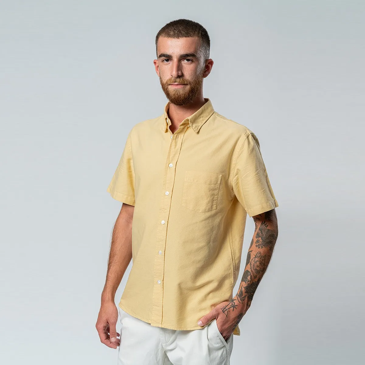 Ribeiro Chest Pocket Shirt (Sahara)