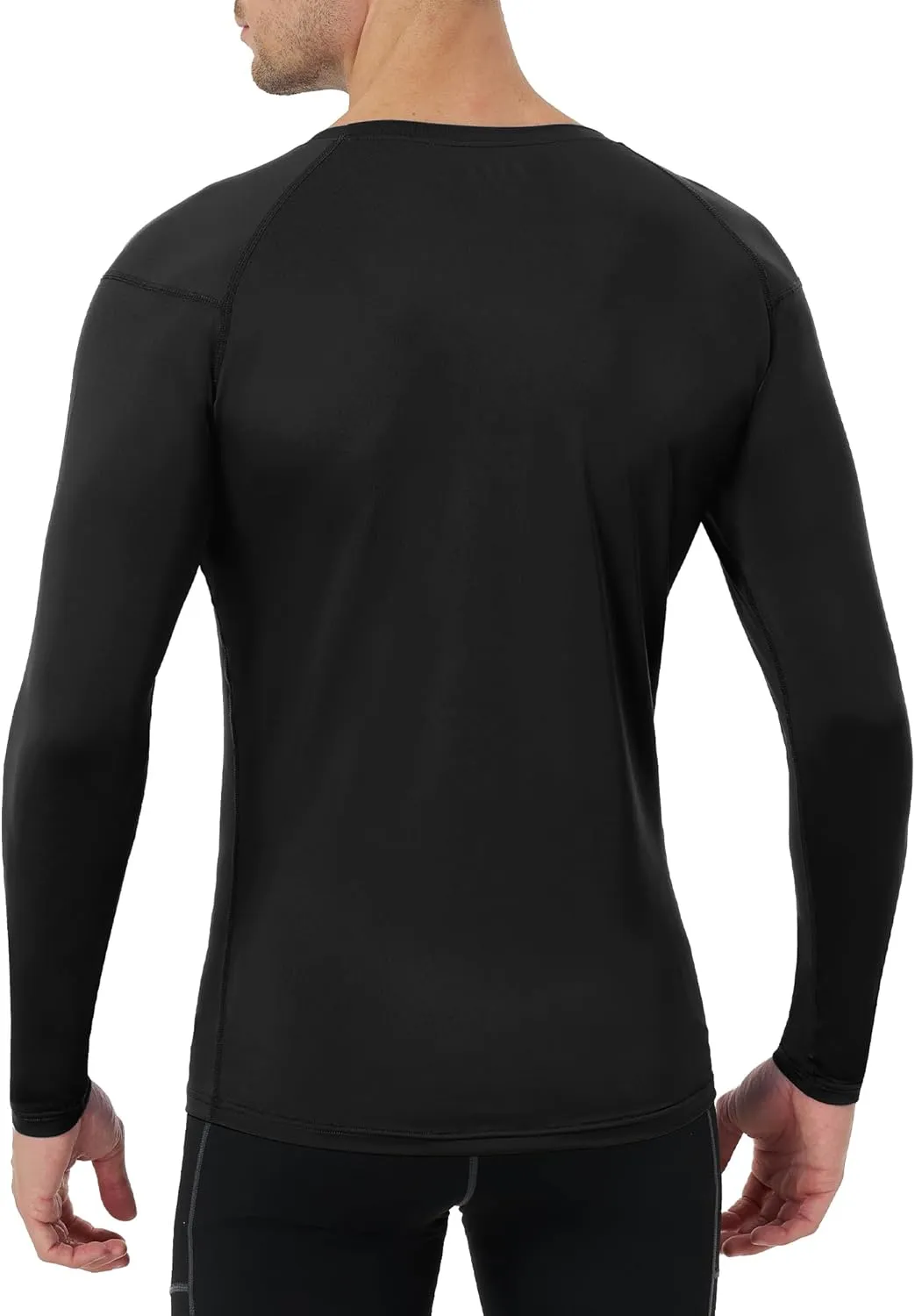 Runhit Long Sleeve Compression Shirts for Men, UPF 50  Men's Compression Shirts, Running Athletic Workout Base Layer