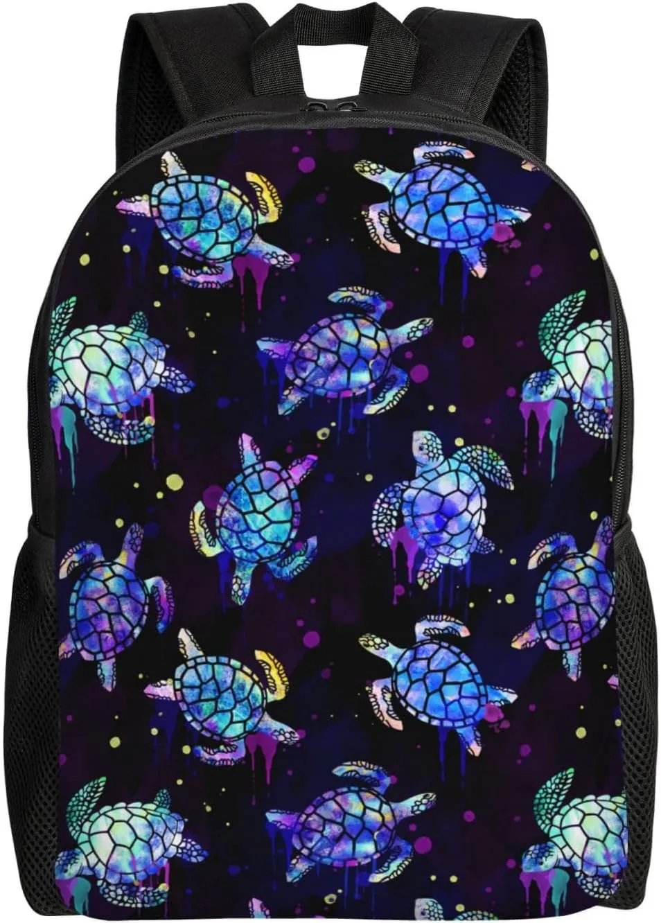 Sea Turtles Backpack 16.5 Inch - Water-Resistant High-Density Oxford Laptop Backpacks Stylish Design for Work Travel or Commute