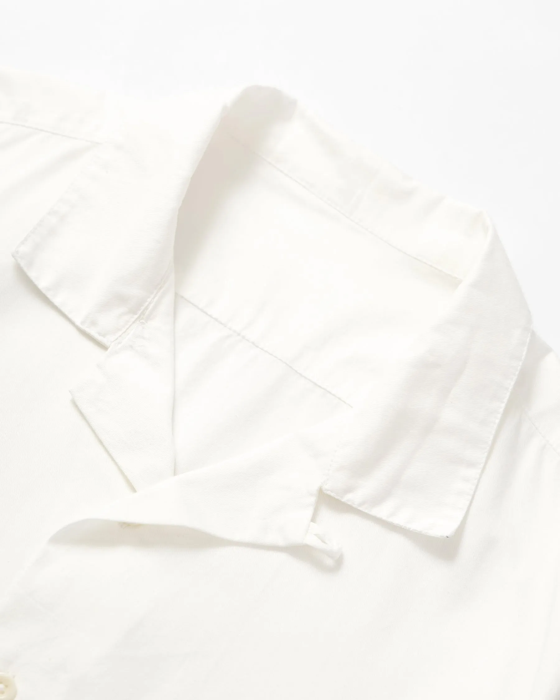 Service Works Light Twill Picnic S/S Shirt - Off White